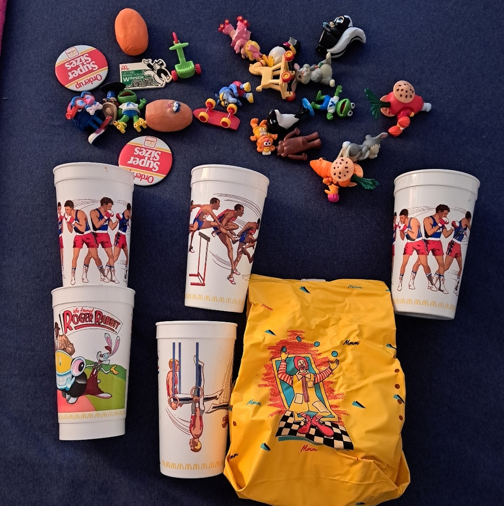 Mcdonalds vintage toys